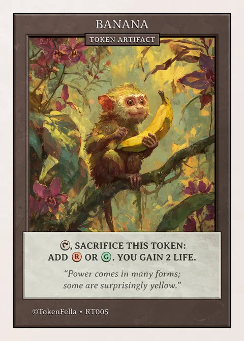 Banana — Vintage Archives custom card design by TokenFella