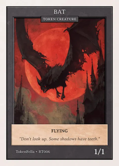 Bat — Vintage Archives custom card design by TokenFella