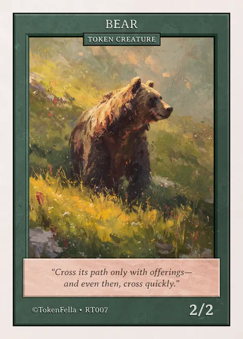 Bear — Vintage Archives custom card design by TokenFella